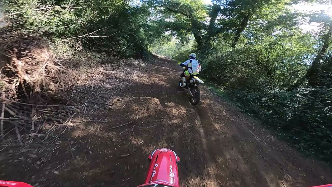 Ma première et dernière course en honda 450 crf rx 2021