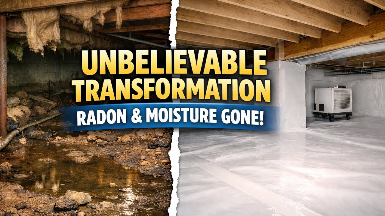 Unbelievable Crawlspace Transformations