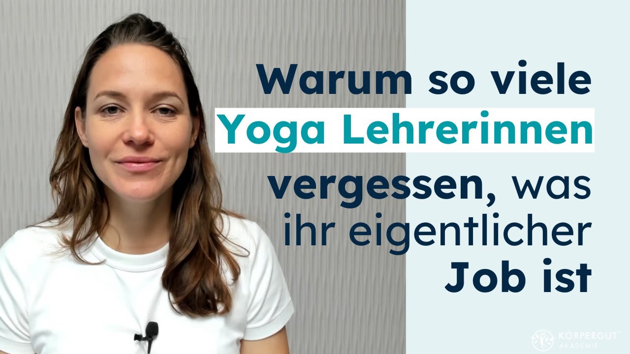 Warum ich Yoga lehre und nicht performe