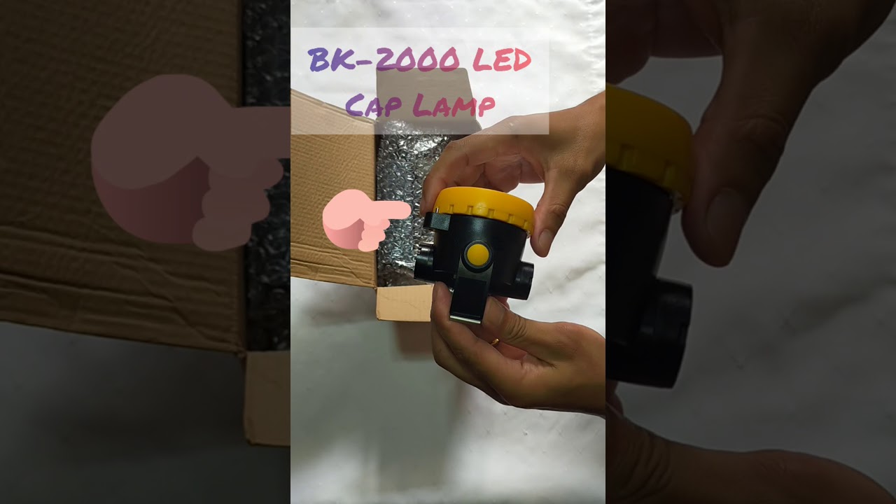 BK2000 LED MINING CAP LAMP