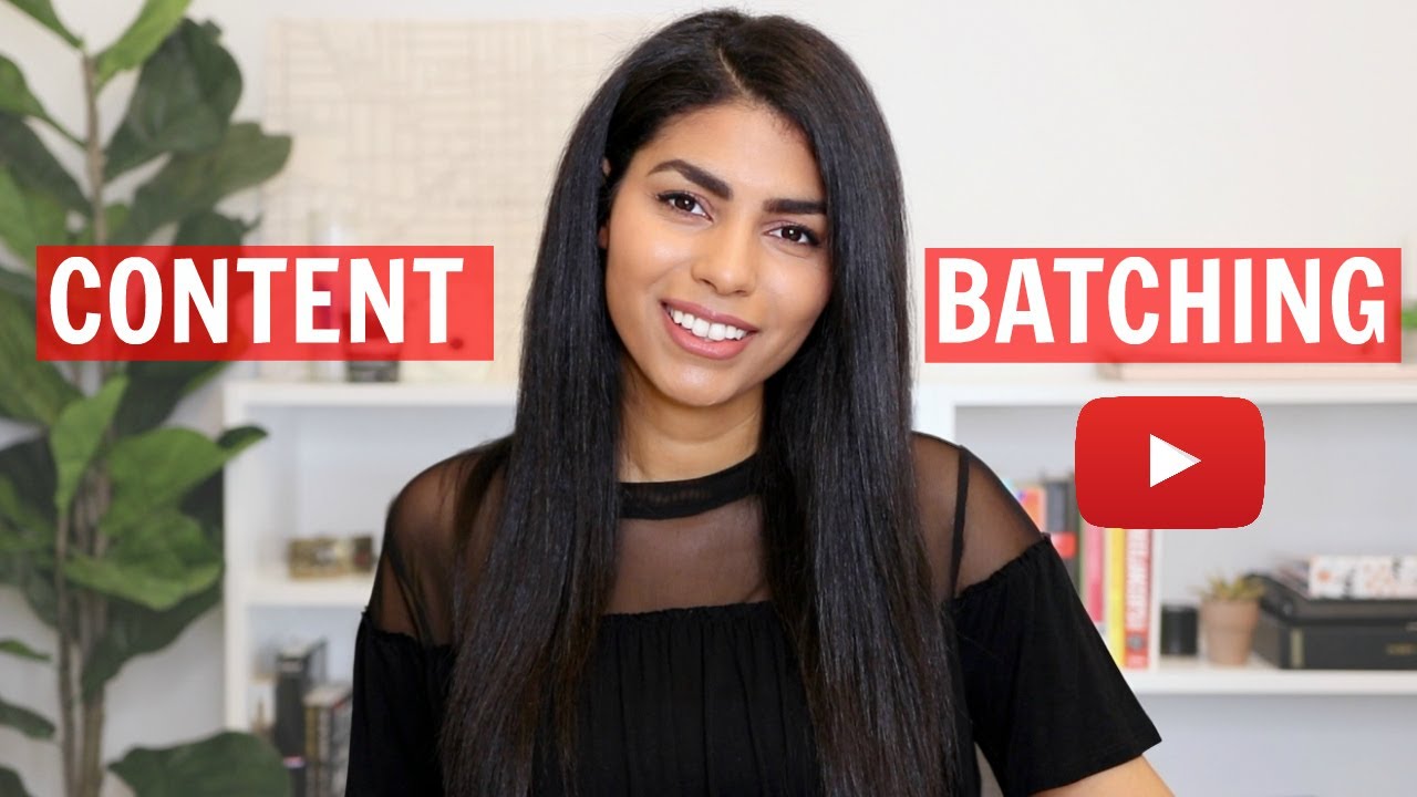 How I Plan My YouTube Content Calendar | Content Batching