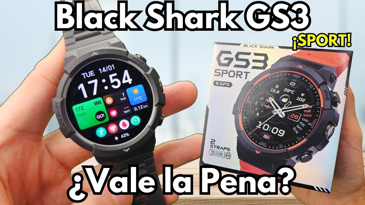 Black Shark GS3 Sport ​💥​ ¡GPS, Linterna y Batería! Review COMPLETA