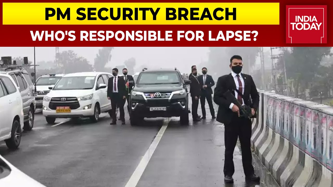 Who's Responsible For PM Security Breach? How Did Protesters Know Of Modi's Route And Not Cops?