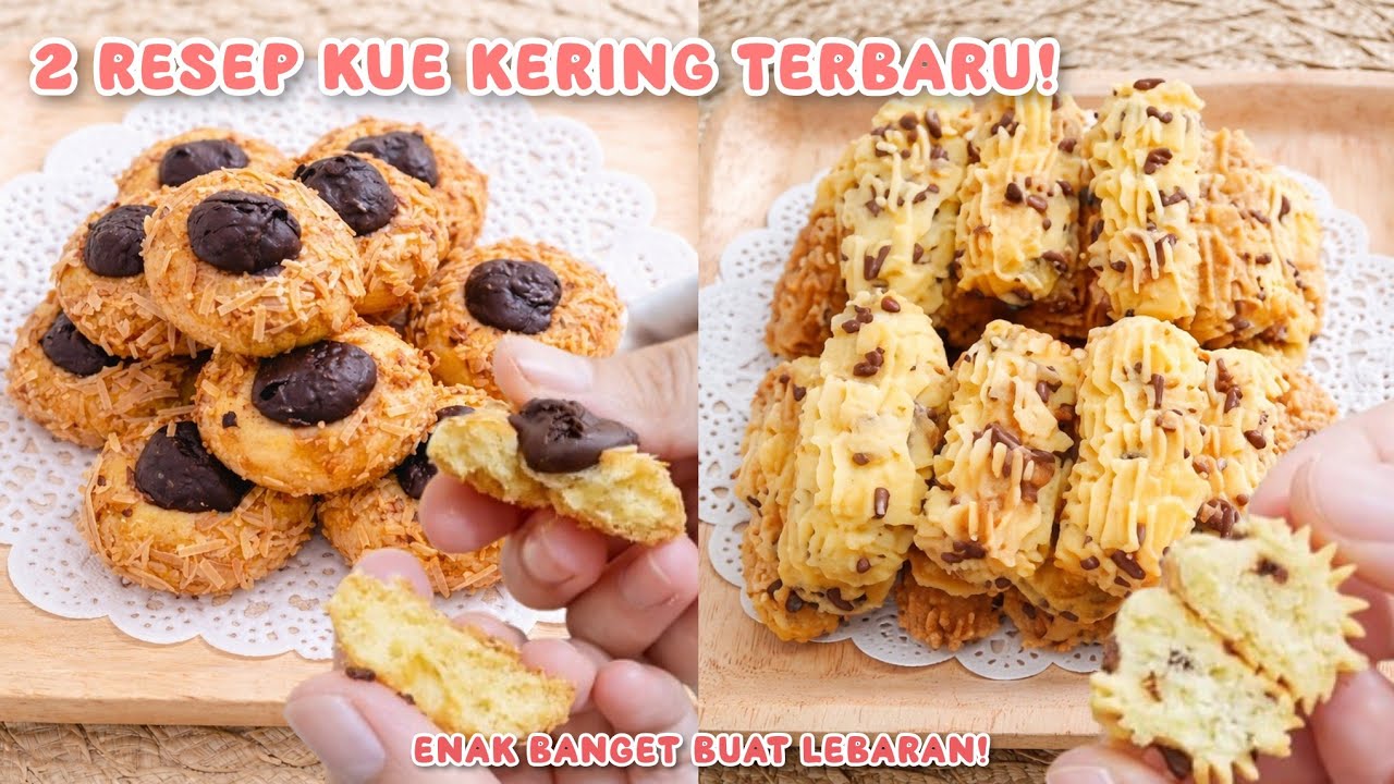 2 RESEP KUE KERING TERBARU YANG ENAK BANGET BUAT LEBARAN!