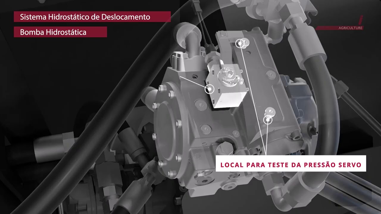 Sistema Hidrostático de Deslocamento 5150, 6150 e 7150
