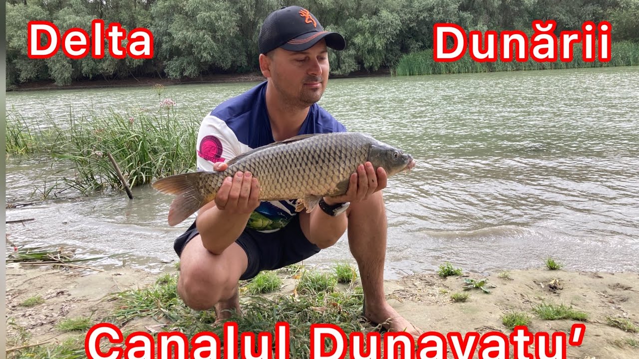 Pescuit in Delta Dunării , pe canalul Dunavatu