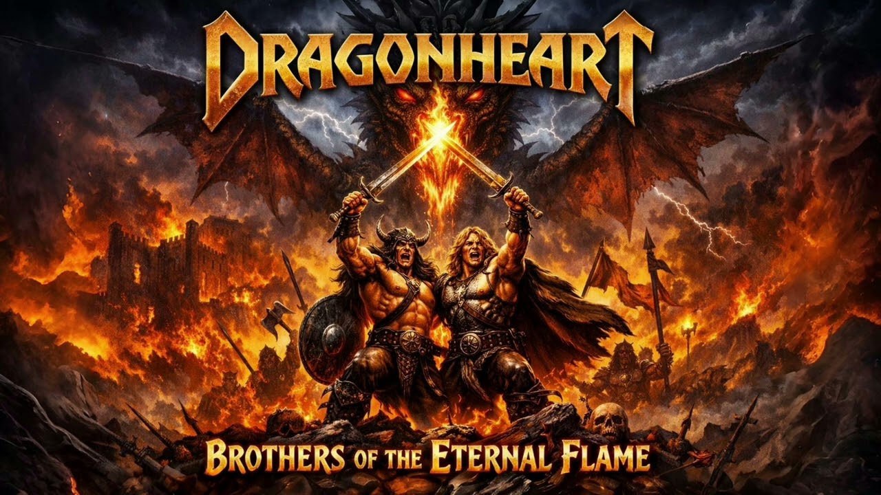 DRAGONHEART 🔥 BROTHERS OF THE ETERNAL FLAME | EPIC HEAVY METAL ANTHEM - MANOWAR STYLE