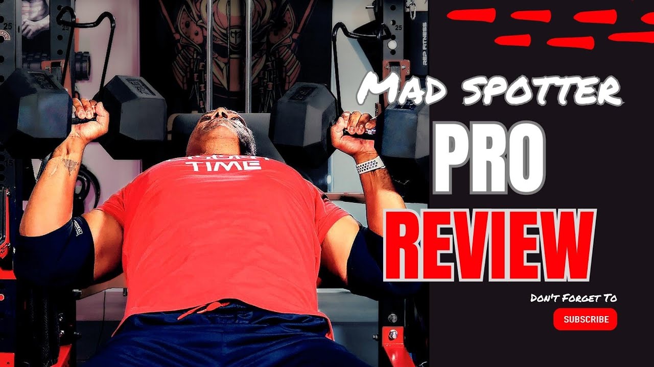 Don't avoid Heavy Dumbbells -- Mad Spotter Pro Dumbbell Hangars Are Here To Help!