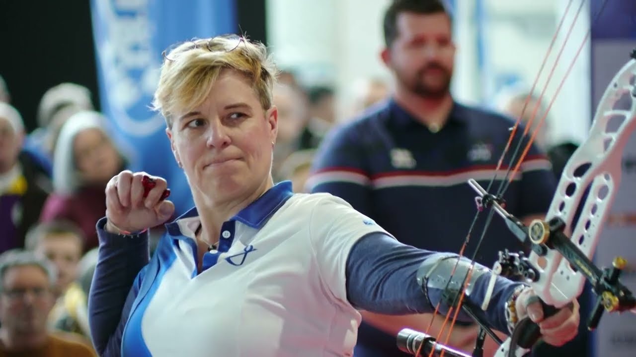 Chambraud vs Dodemont - Or arc à poulies femme | 18m Élite - Grenoble 2023