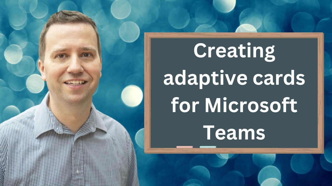 Создание адаптивных карточек для Microsoft Teams в Power Automate