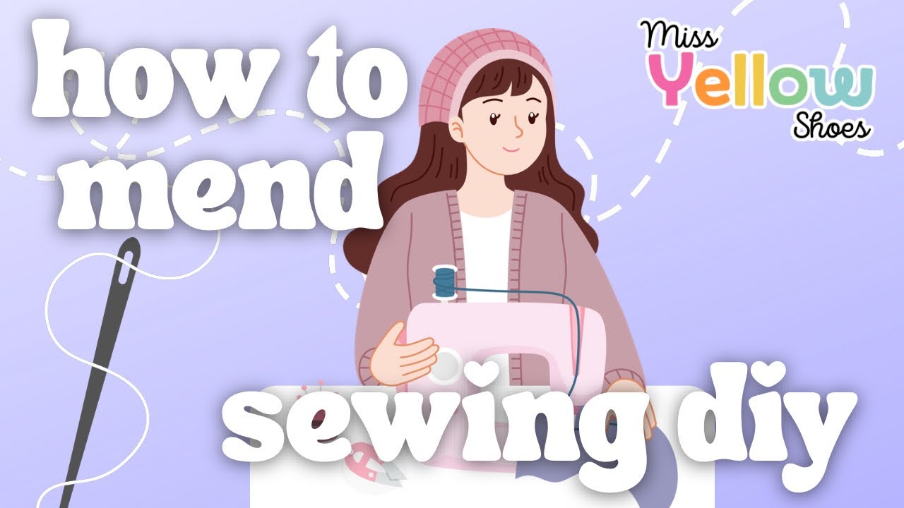 How to mend your clothes #sewing #mending #howtosew 