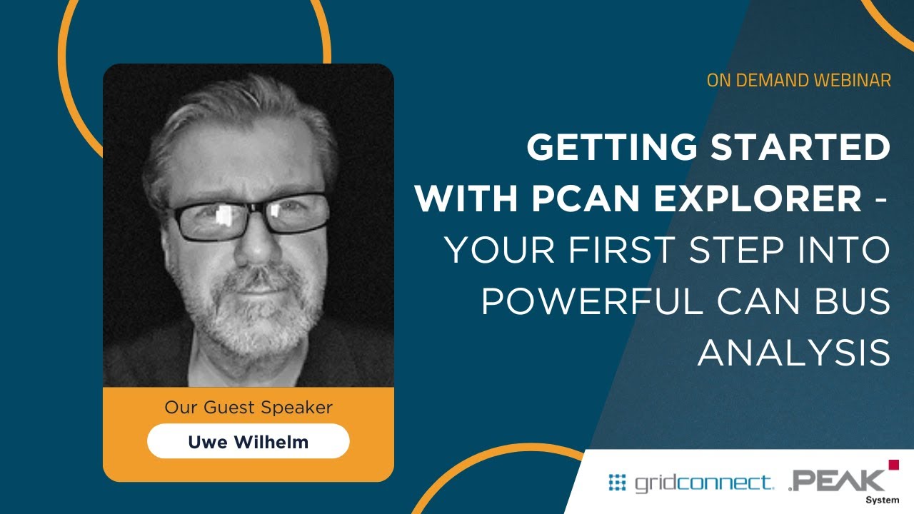 CAN Bus Analyzer Software - Getting Started with PCAN Explorer