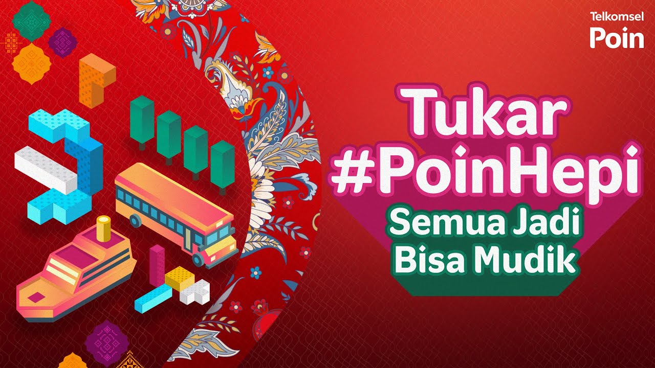 Berbagi Tiket Mudik dan Sembako dengan Tukar #PoinHepi Telkomselmu!