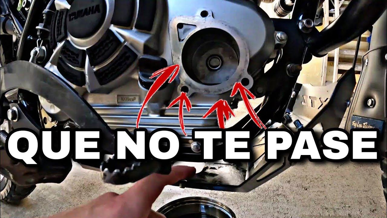 Como cambiarle el ACEITE a una XTZ 150 de Yamaha con filtro ✅