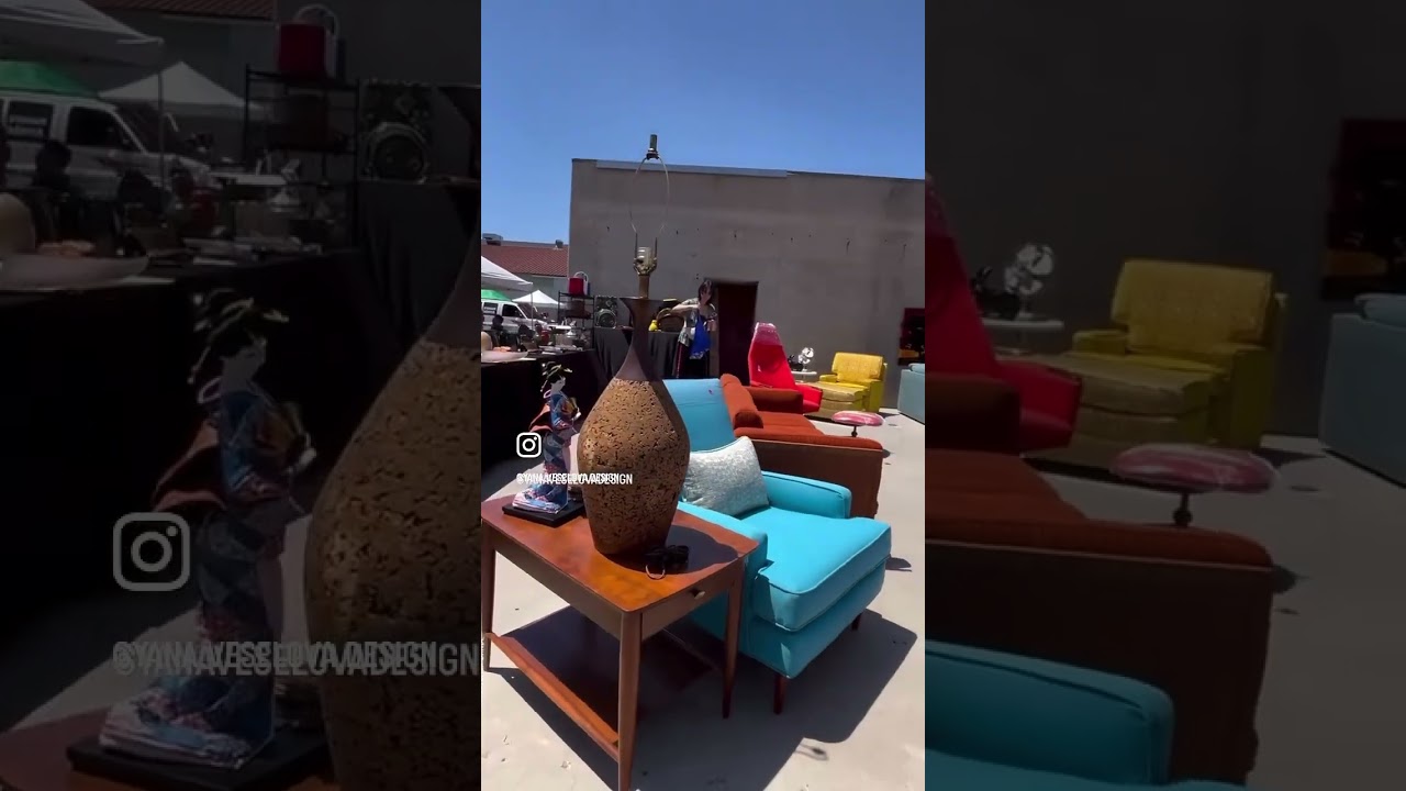 VINTAGE WEEKENDS IN LOS ANGELES #interior #homedecor #antiquemarket #yanaveselovadesign