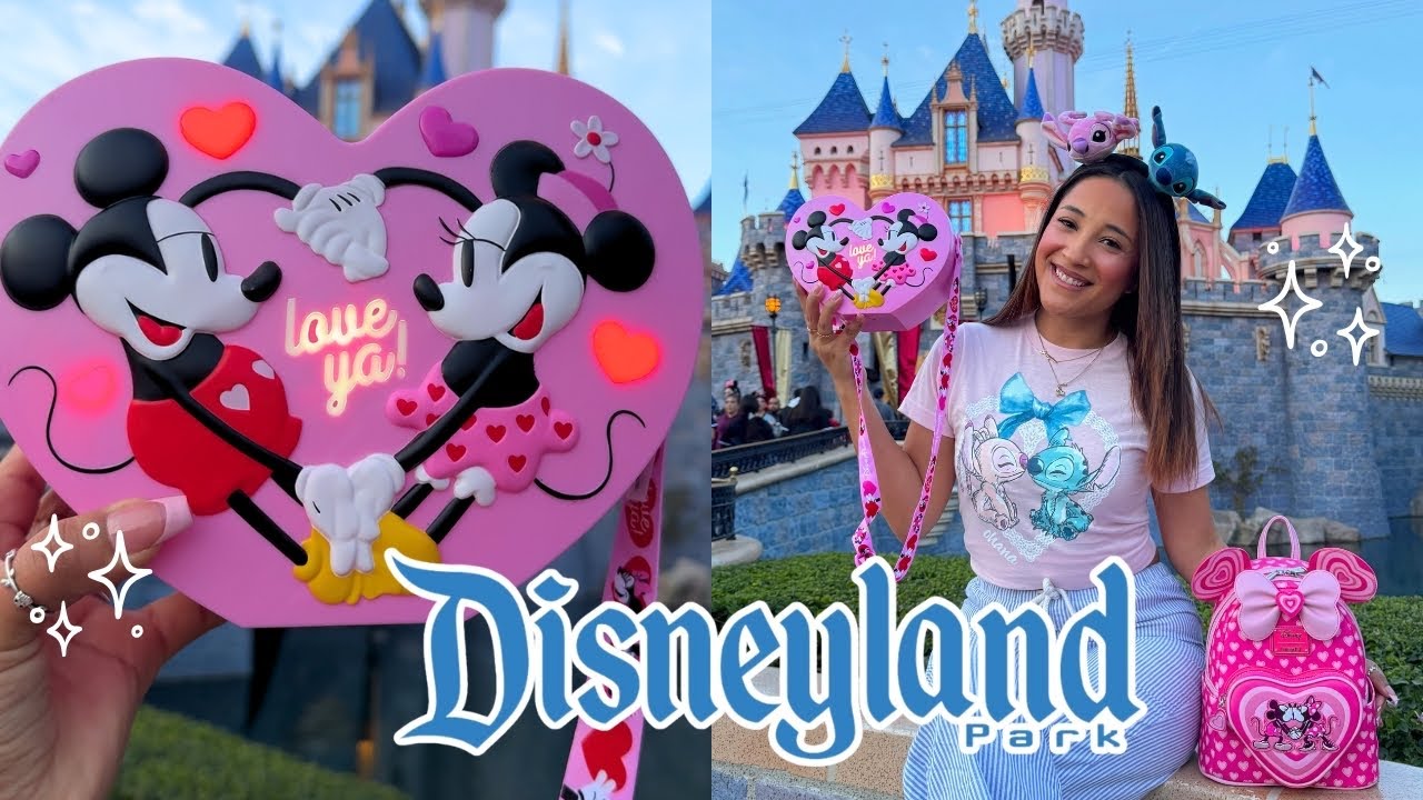 NEW! Valentines Popcorn Bucket at the Disneyland Resort! | Lunar New Year 2025 Foods + Merch & More!