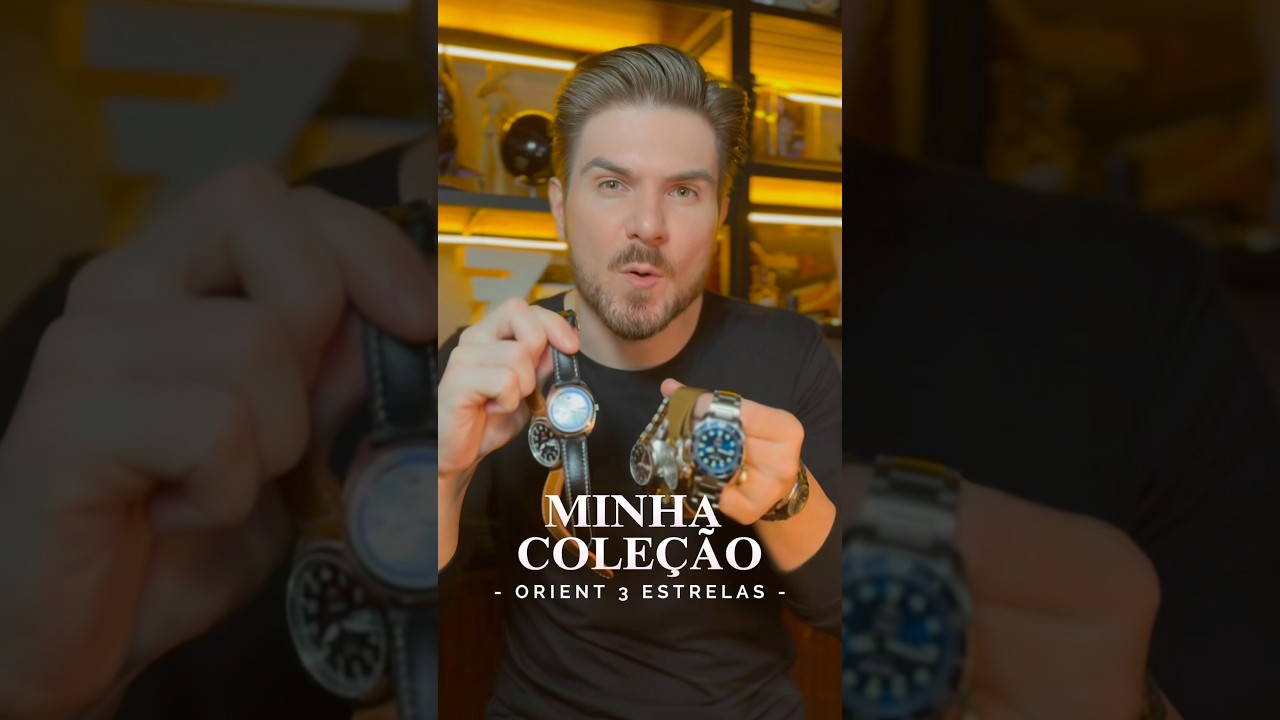 Minha cole&ccedil;&atilde;o dos Novos Orient 3 Estrelas #orientwatch #orient3star #relogios #watches
