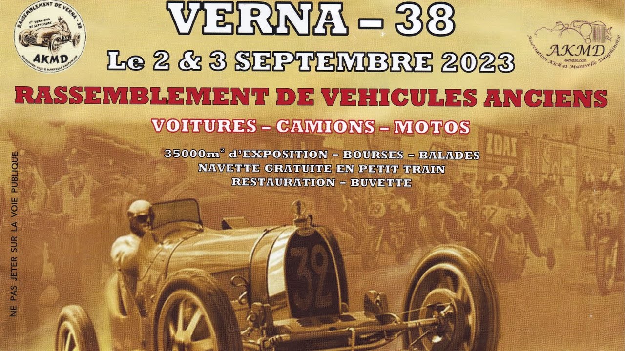 RASSEMBLEMENT VEHICULE  VERNA 2023
