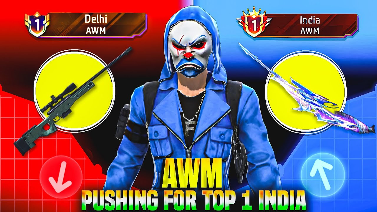 Pushing Top 1 Title In Awm | Free Fire Solo Rank Pushing With Tips And Tricks | Ep-2