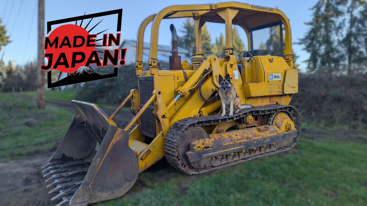 Estate sale score!  Why was this track loader so cheap?  - Caterpillar 955L