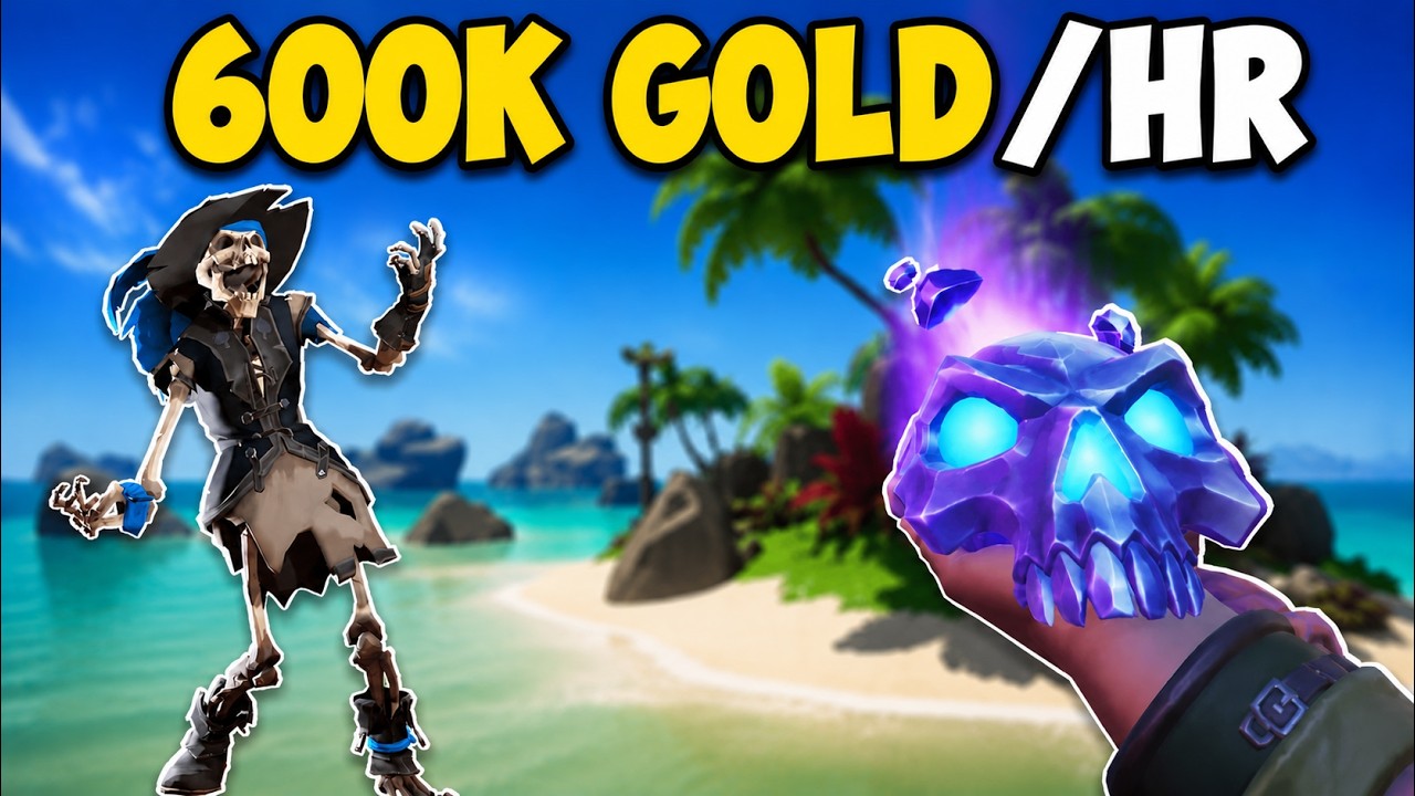 The Current BEST Gold Exploit in Sea of Thieves (600K Gold/Hour)