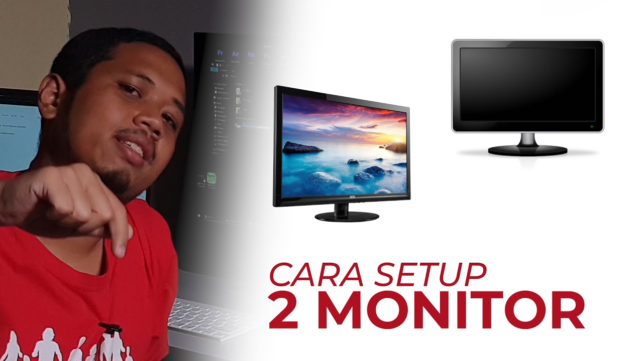 3 Langkah Mudah Setup 2 Monitor (senang je ghupenye..)