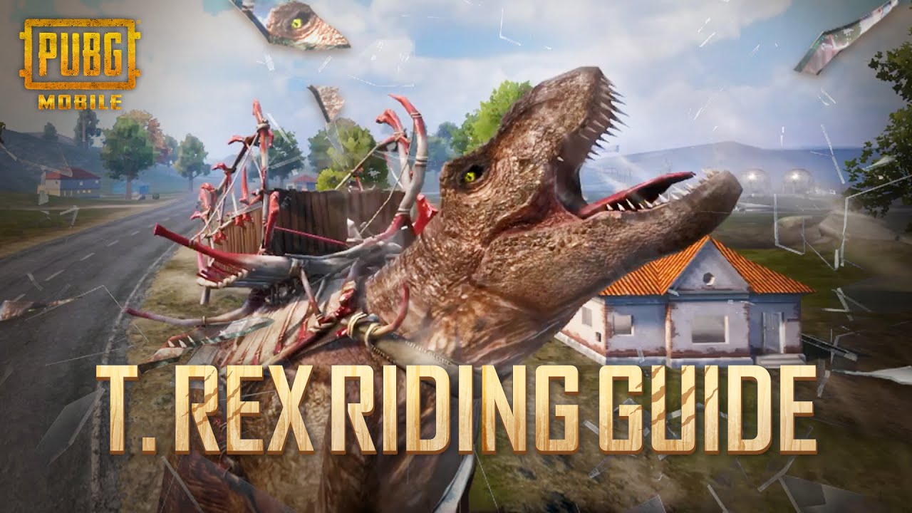 PUBG MOBILE | Dinoground - T-Rex Riding Guide