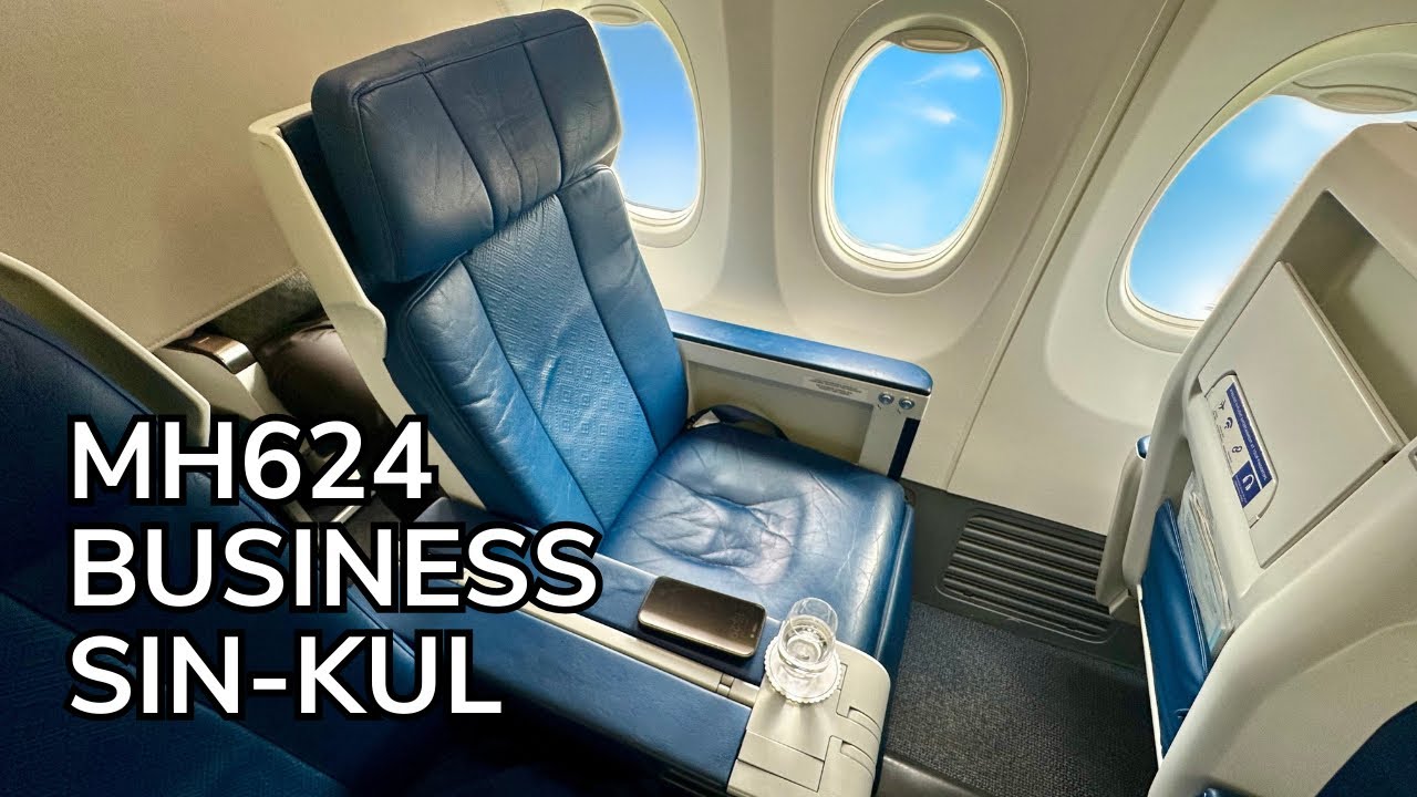 Обзор рейса бизнес-класса MH624 Malaysia Airlines 737-800 из Сингапура в Куала-Лумпур в апреле 20...
