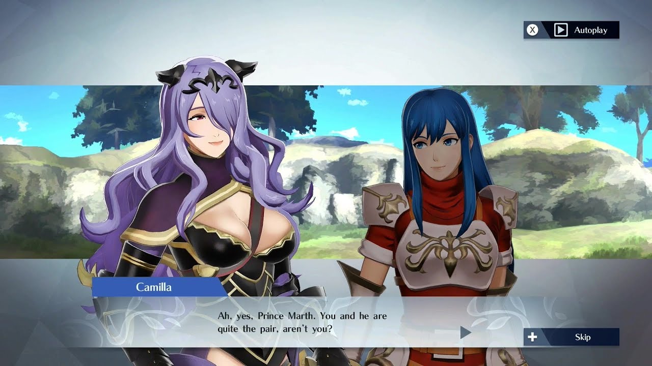 Fire Emblem Warriors - Camilla & Caeda Support Conversation