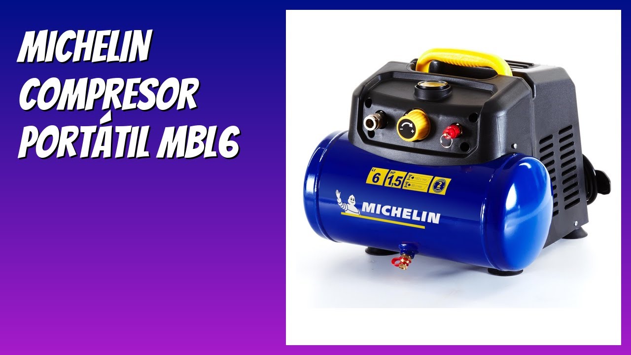 RESEÑA (2026) : MICHELIN Compresor Portátil MBL6. DETALLES