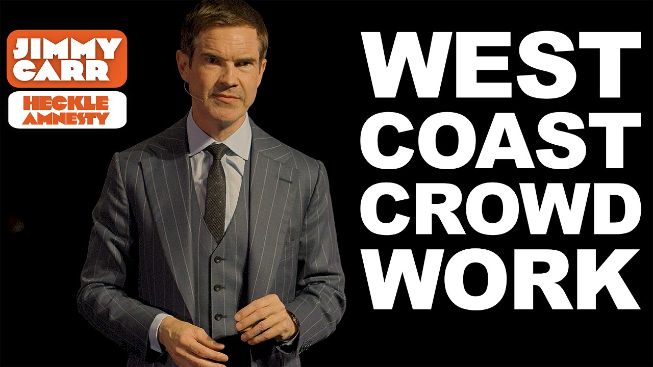 JIMMY CARR VS THE WEST COAST | CROWD WORK