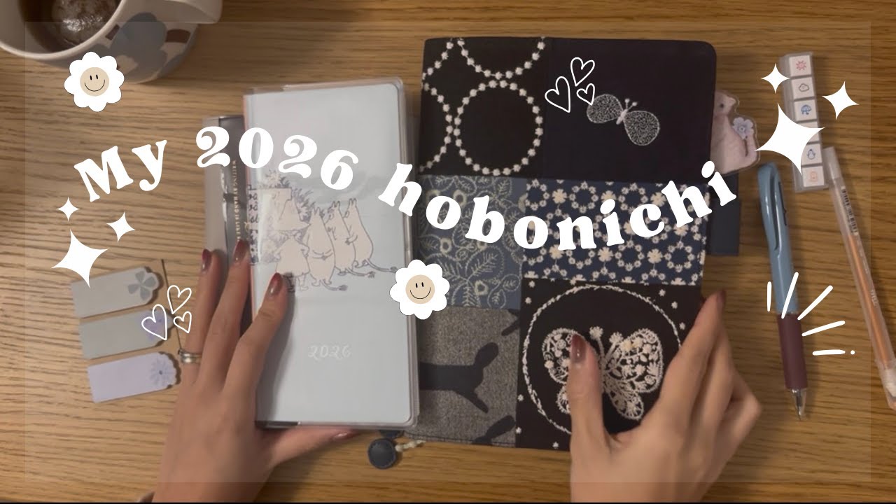 my 2026 hobonichi techo planner line-up | weeks, a6 original & a5 day-free
