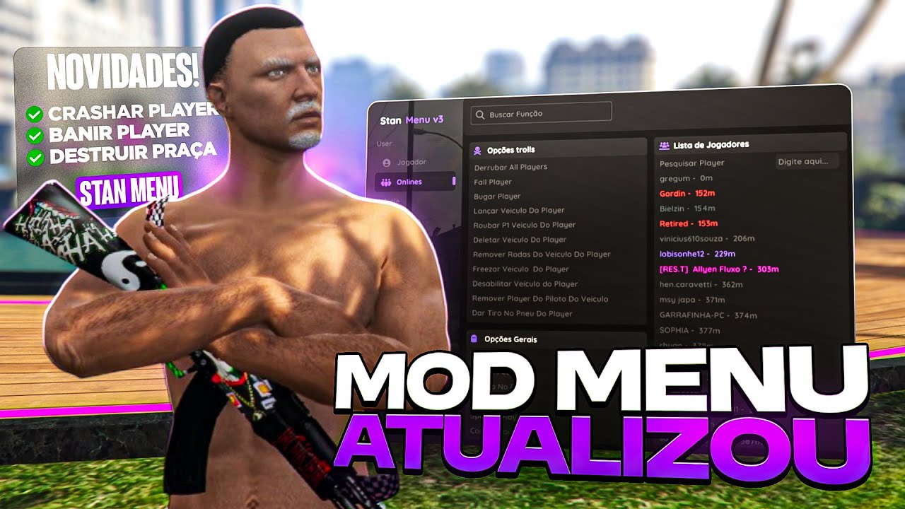 STAN MENU ATUALIZOU ESTA DESTRUINDO O RP (GTA-RP)