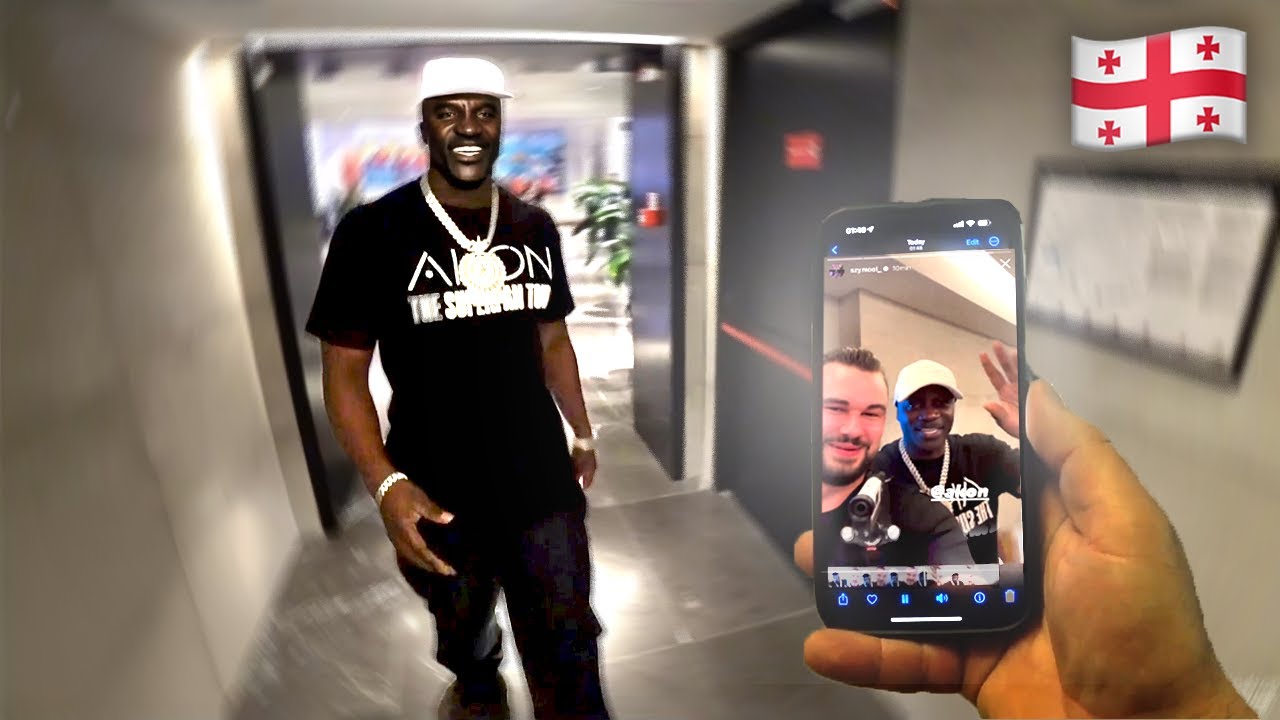 SZYMOOL W GRUZJI DZIEŃ 2,5 - SPOTKANIE Z AKON, IDZIEMY DO KLUBU Z RAFAELEM