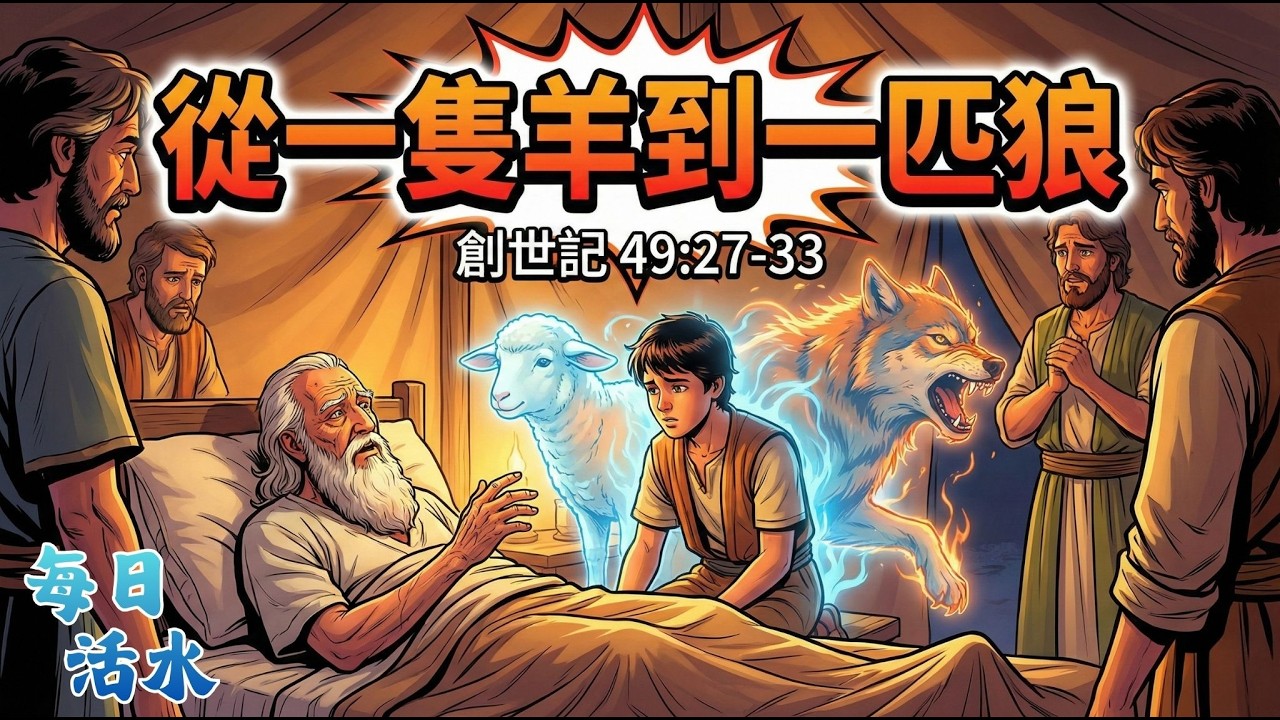 【5分鐘靈魂深呼吸】從一隻羊到一匹狼｜每日活水｜卓越楠梓行道會