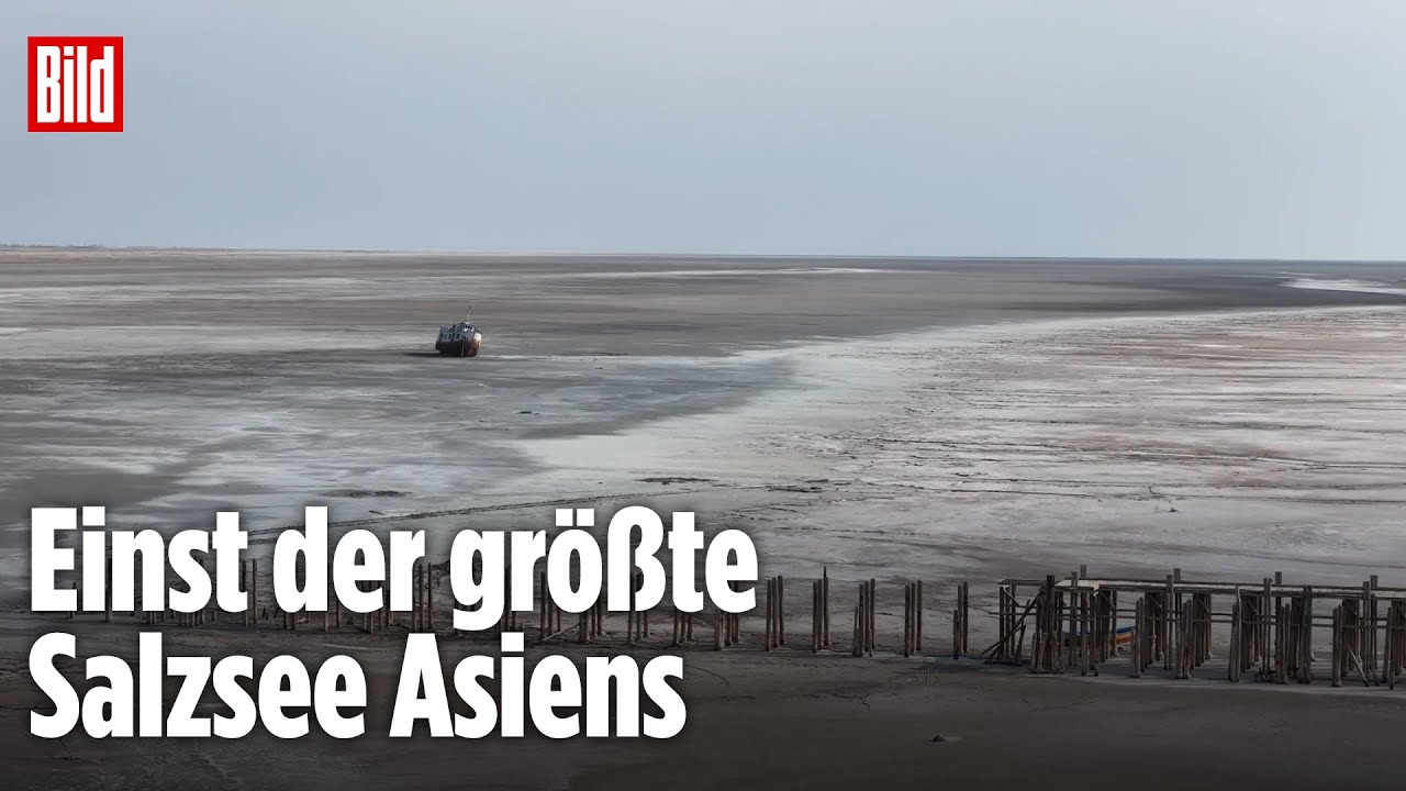 W&uuml;ste verschluckt See aus Salz
