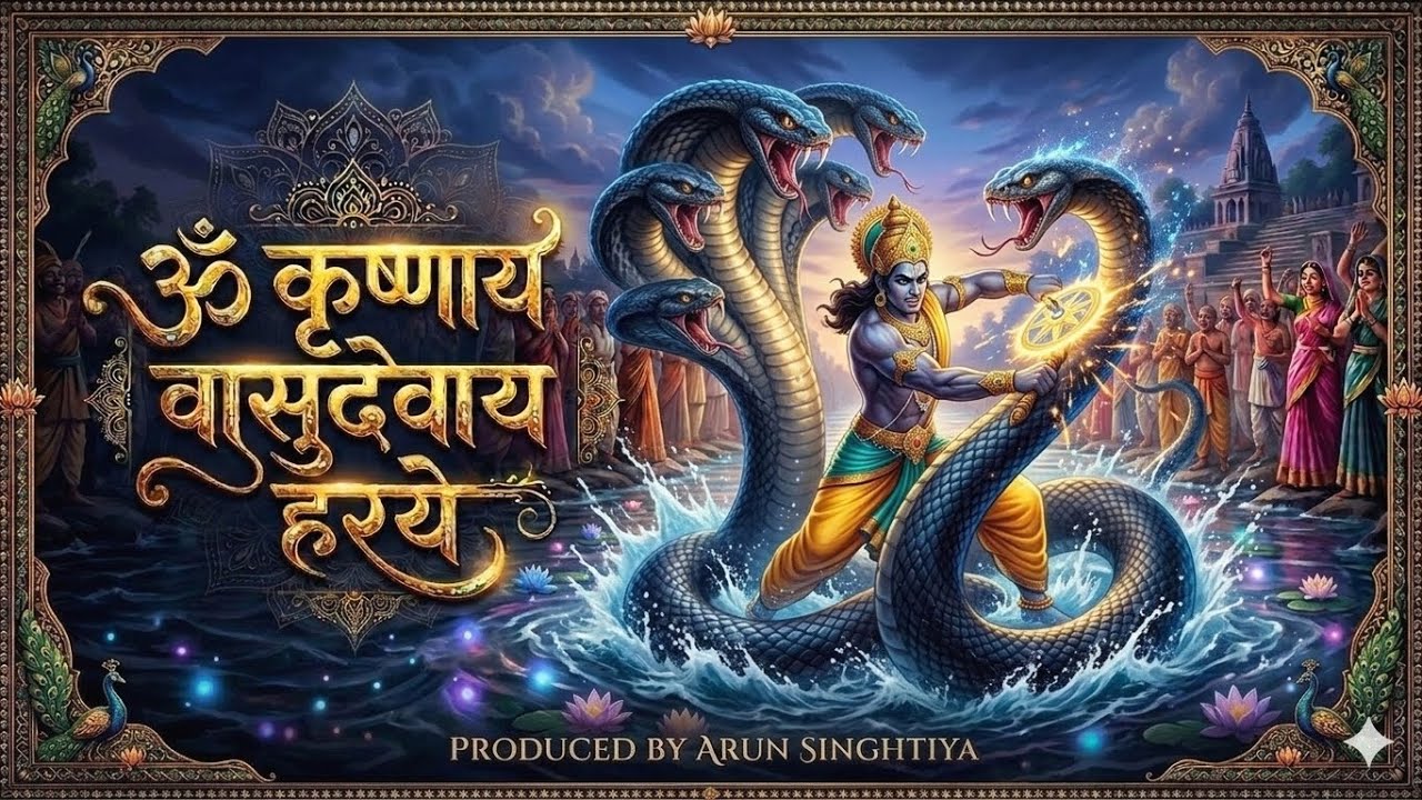 ॐ कृष्णा वासुदेवाय हरये|premanand maharaj|Shri Krishna Bhakti|अखंड 1008 जाप|प्रेमानंद|naam jaap anil