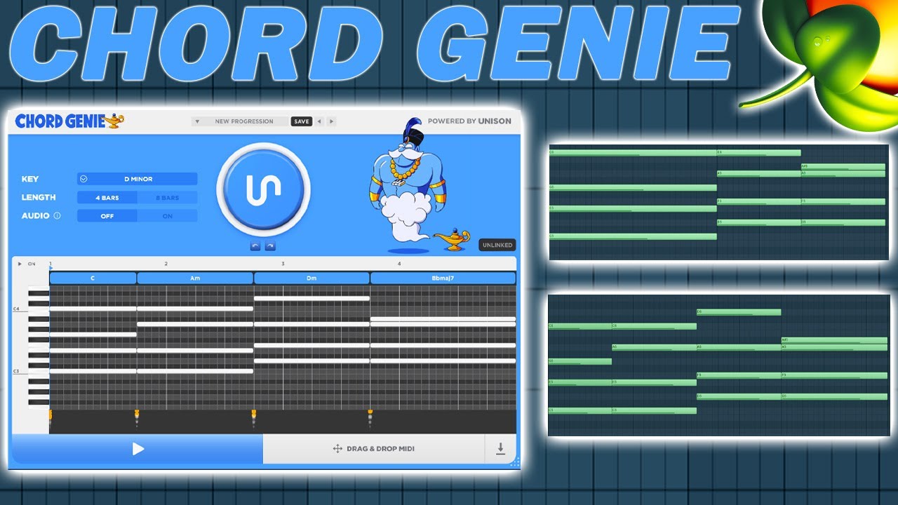 Unison Chord Genie -  How to Make Unlimited  Creative Beats