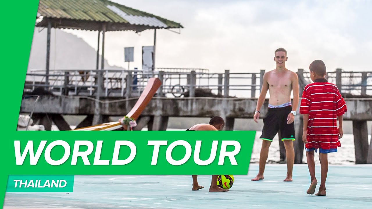 Floating football pitch in Thailand - Joltter plays with Panyee FC in Koh Panyee