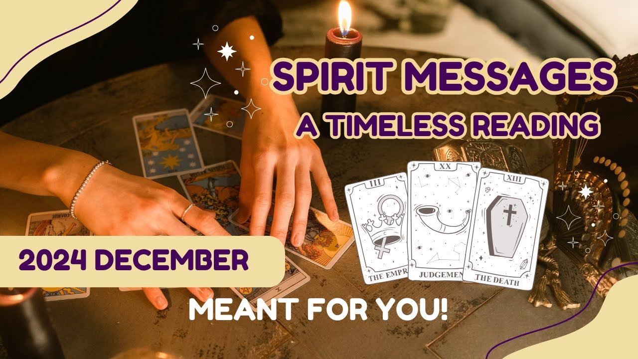 Spirit Messages for You🔮  | Actually an Easy & TIMELESS READING🪄