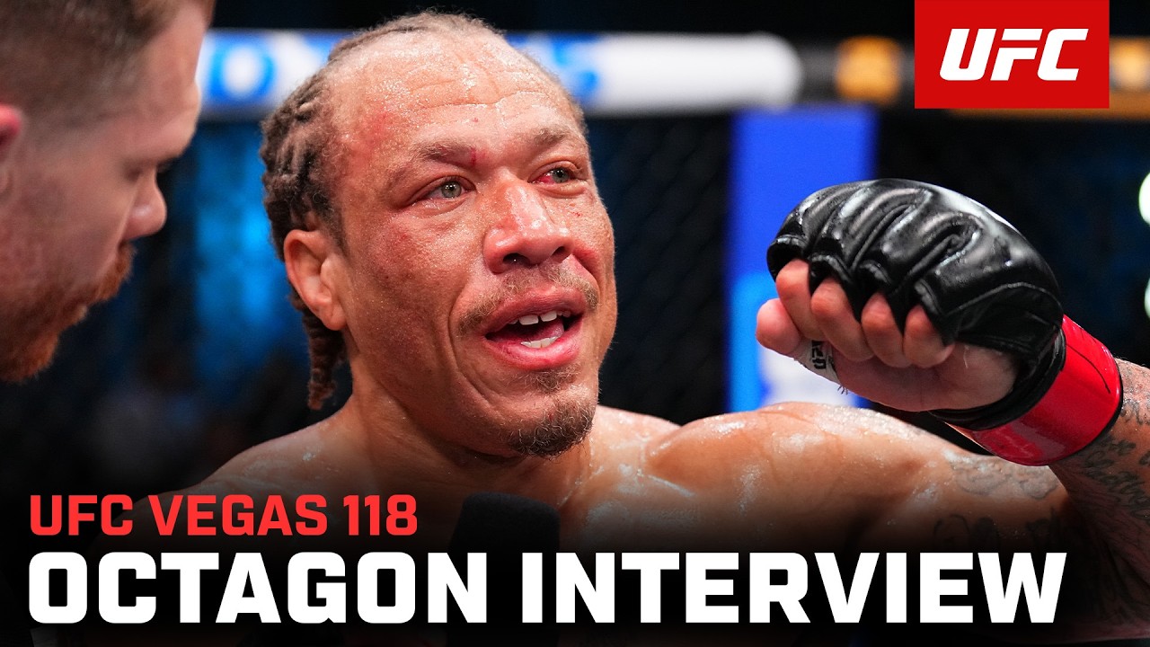 Интервью с Маркусом Макги в октагоне | UFC Vegas 118