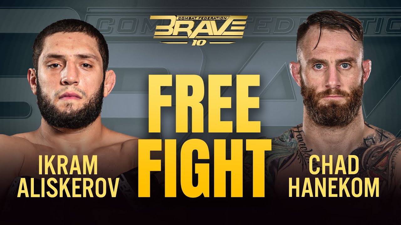 Ikram Aliskerov vs Chad Hanekom | Full Fight | BRAVE CF Classics