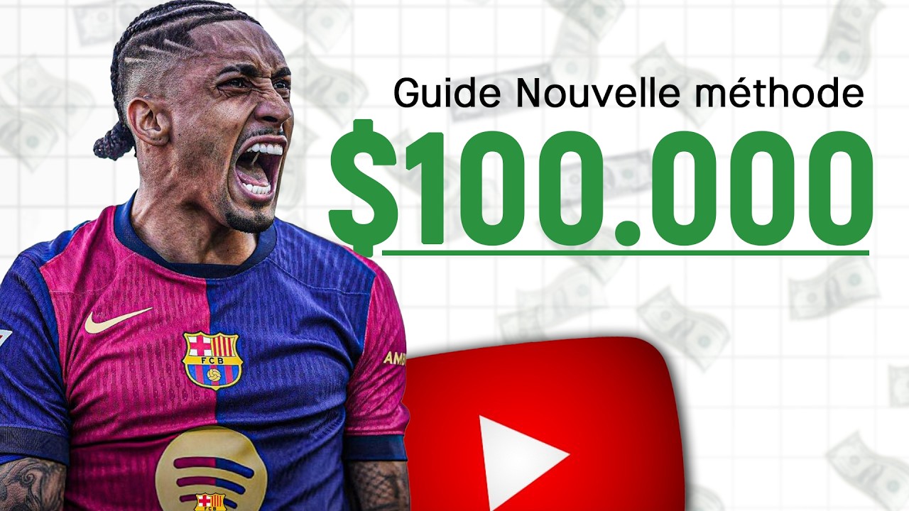 Comment Monétiser ta Chaîne de Football en 2025 FACILEMENT !
