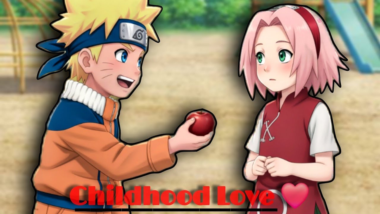 Childhood Love ❤️ Naruto x Sakura - Episode 1 (Naruto Texting Story)