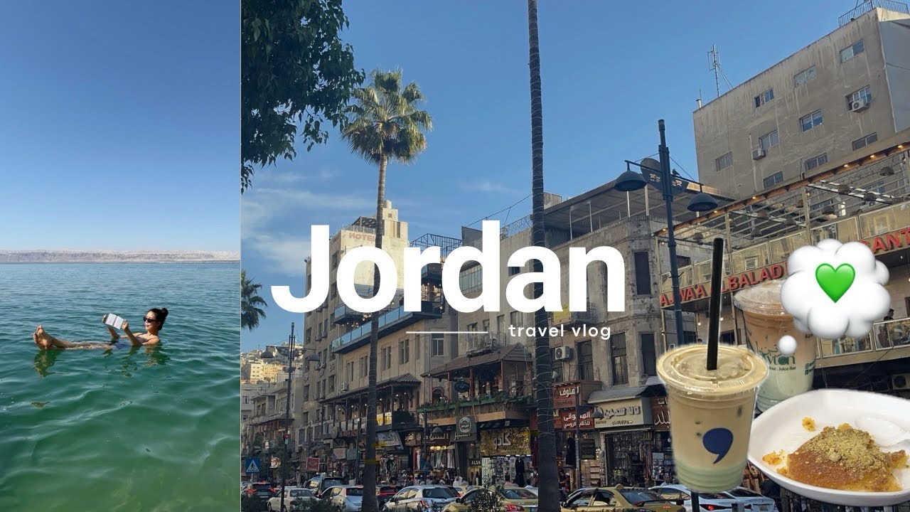 🇯🇴 요르단 5박 6일 | 암만에서 피스타치오 라떼 먹고, 사해에서 수영하기 👙💚 (히잡 착용법이 궁금하시다면 클릭..🧕🏼)