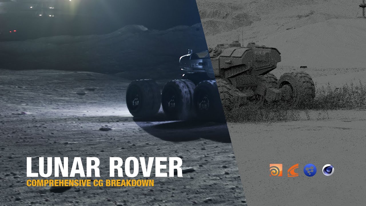 Lunar Rover | РАЗБОРКА КОМПЬЮТЕРНОЙ ГРАФИК И АКТИВЫ