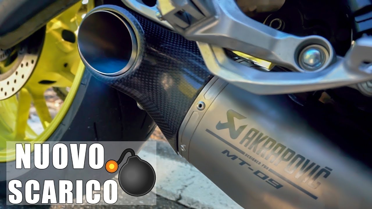 SCARICO AKRAPOVIC PER MT-09! IL MIGLIORE?