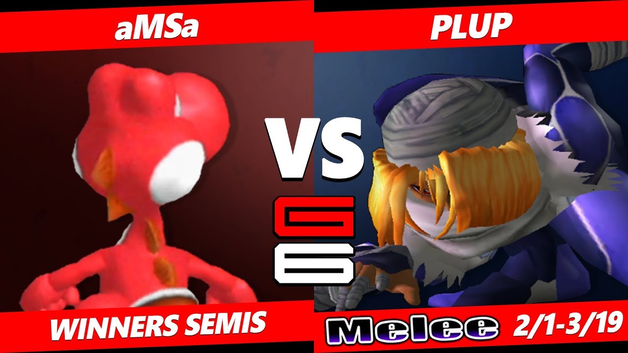 Genesis 6 SSBM - RB VGBC | aMSa (Yoshi) Vs. PG | Plup (Sheik) Smash Melee Tournament WS