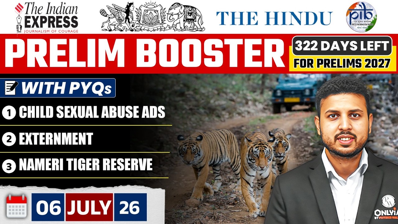 The Hindu News Paper Analysis | 6th July 2026 | Daily Current Affairs by Rishav Sharma Sir