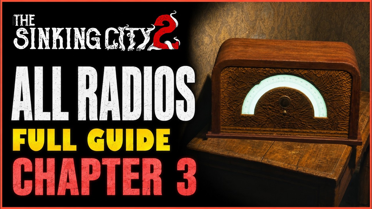 Sinking City 2 - All 3 Radio Locations in Chapter 3 - Complete EASY Guide
